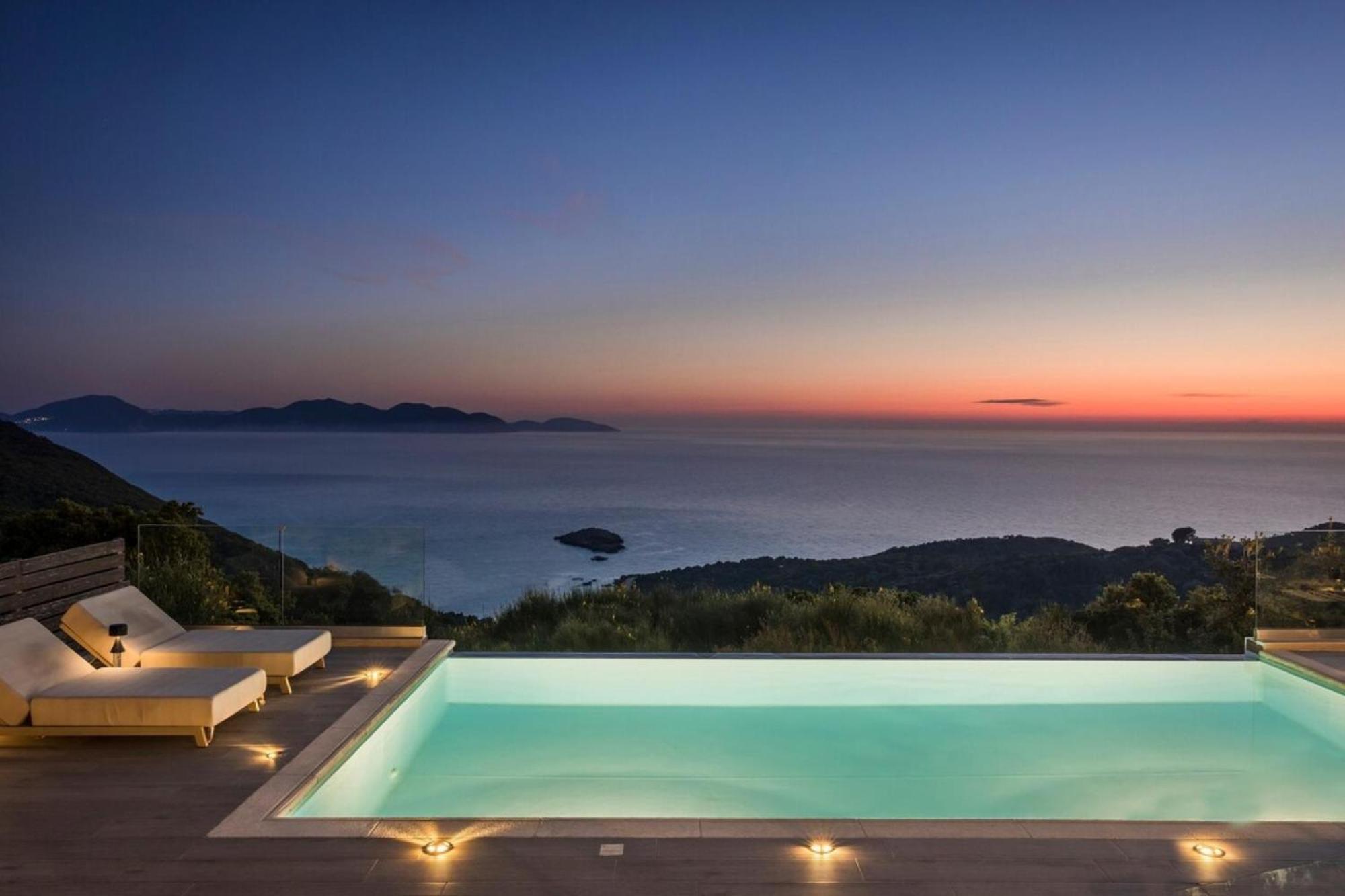 Entheos Private Villa Fiskardo Kefalonia Greece Eksteriør billede