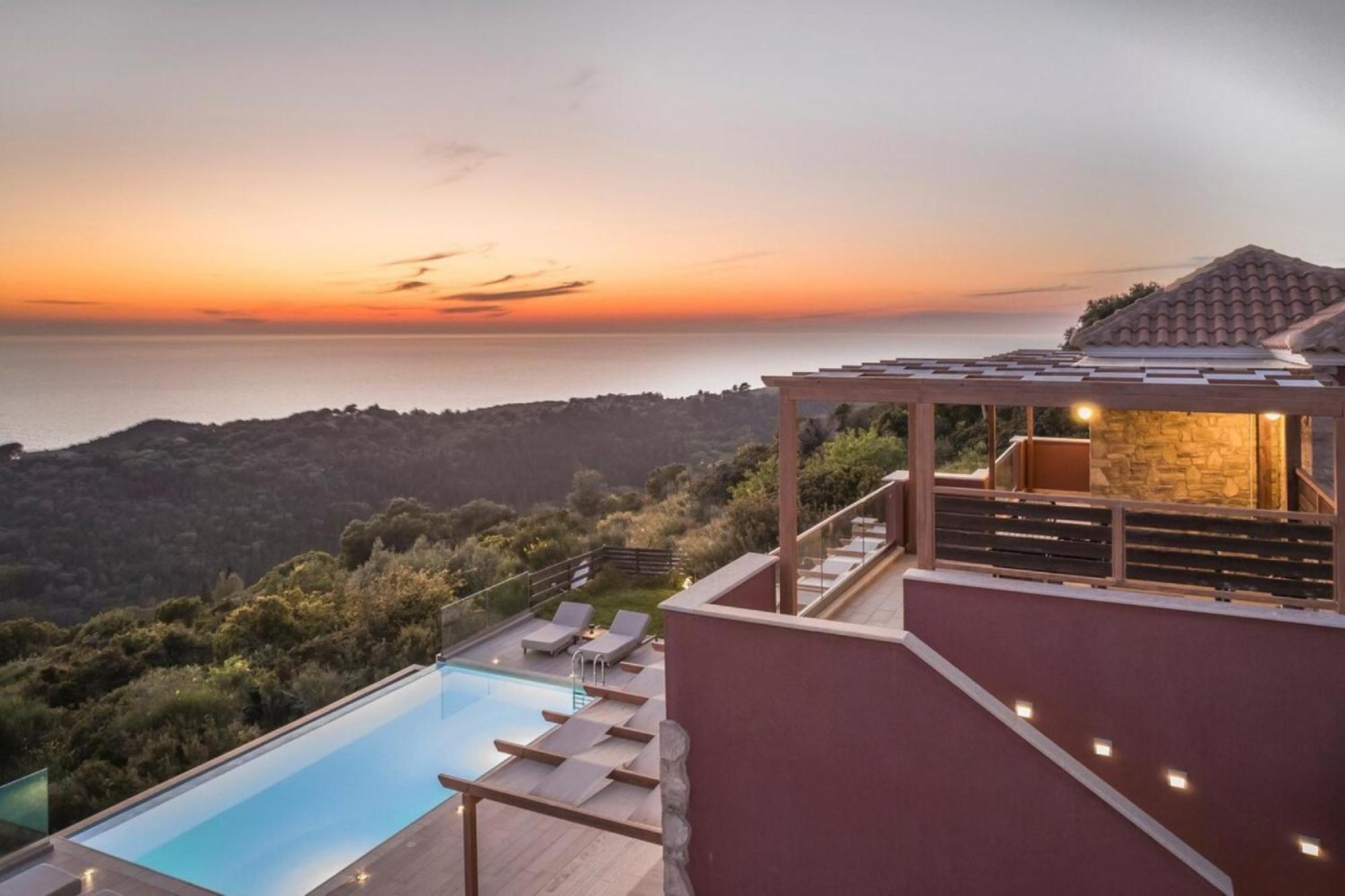Entheos Private Villa Fiskardo Kefalonia Greece Eksteriør billede