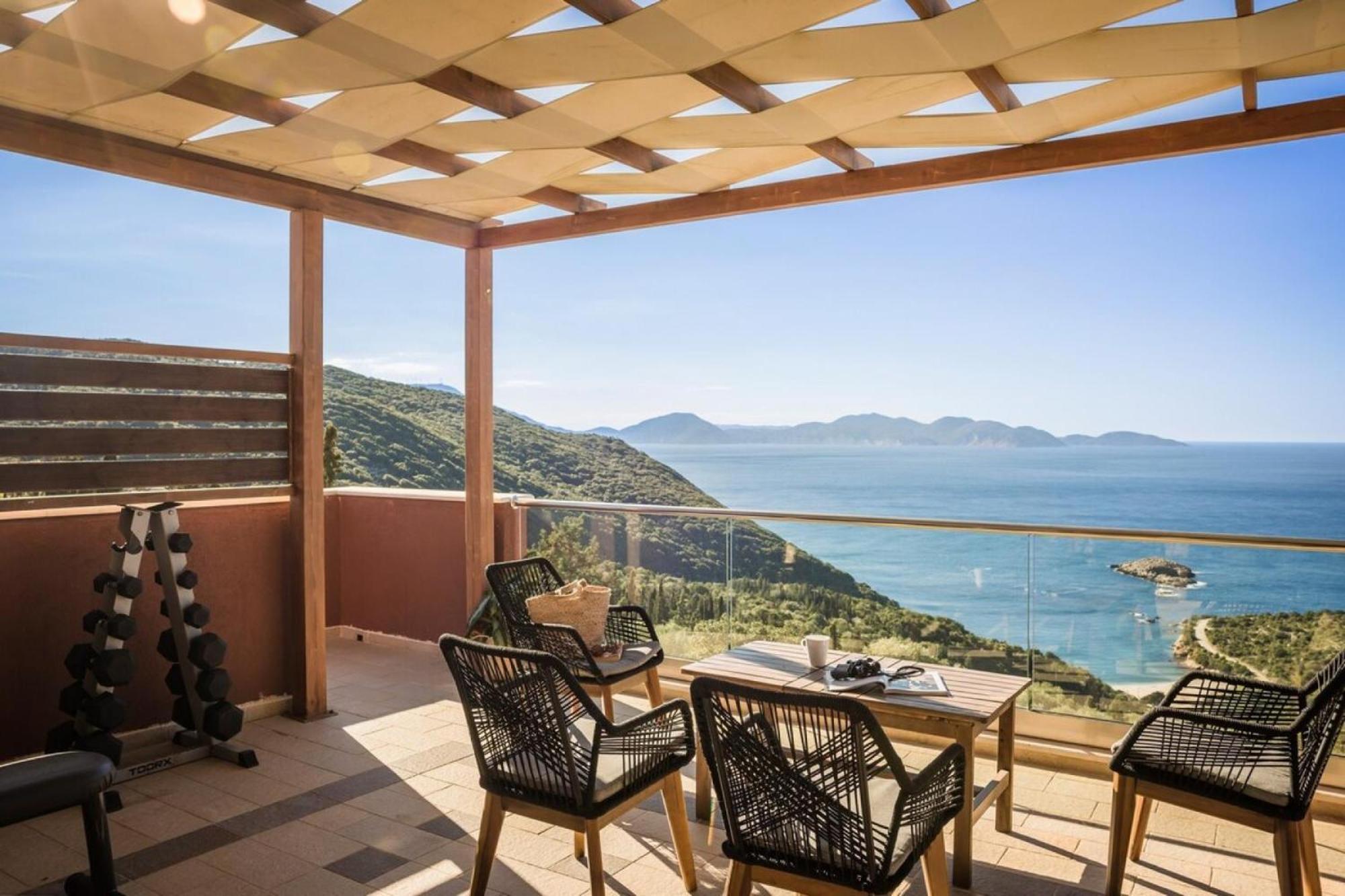 Entheos Private Villa Fiskardo Kefalonia Greece Eksteriør billede