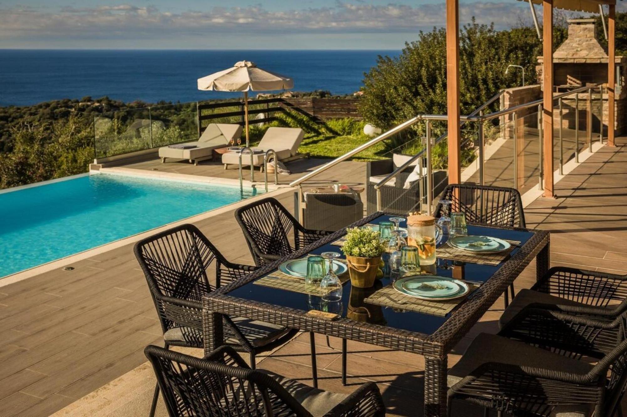 Entheos Private Villa Fiskardo Kefalonia Greece Eksteriør billede